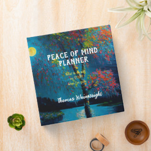 Peace of Mind Planner What to do with my STUFF Binder