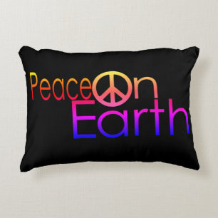 Peace on Earth #3 Accent Pillow