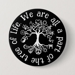 Peace on Earth 3 Inch Round Button