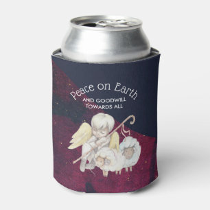 Peace on Earth and Goodwill Toward All Shepherd Can Cooler