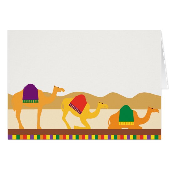 Peace on Earth Camels Card