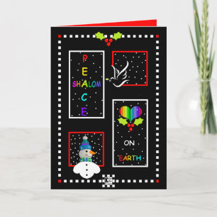 Peace On Earth Christmas Card