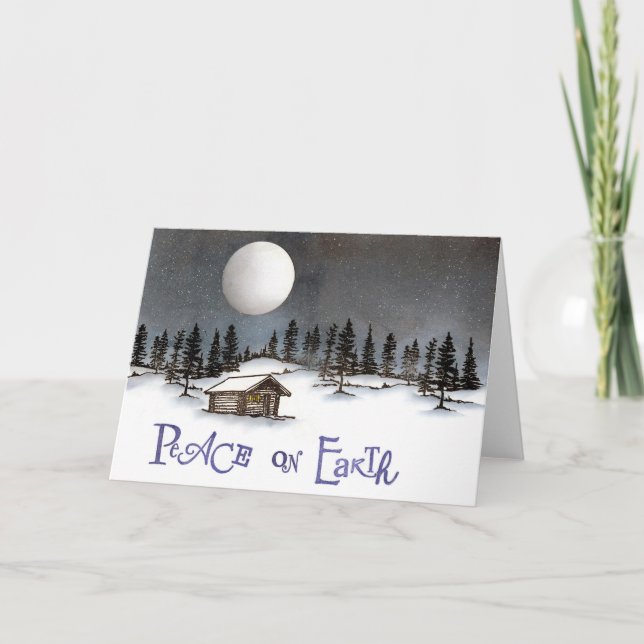 Peace on Earth | Christmas Card (Front)