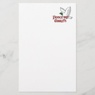 Peace on Earth Christmas Stationery