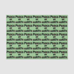 Peace On Earth Christmas Tissue Paper