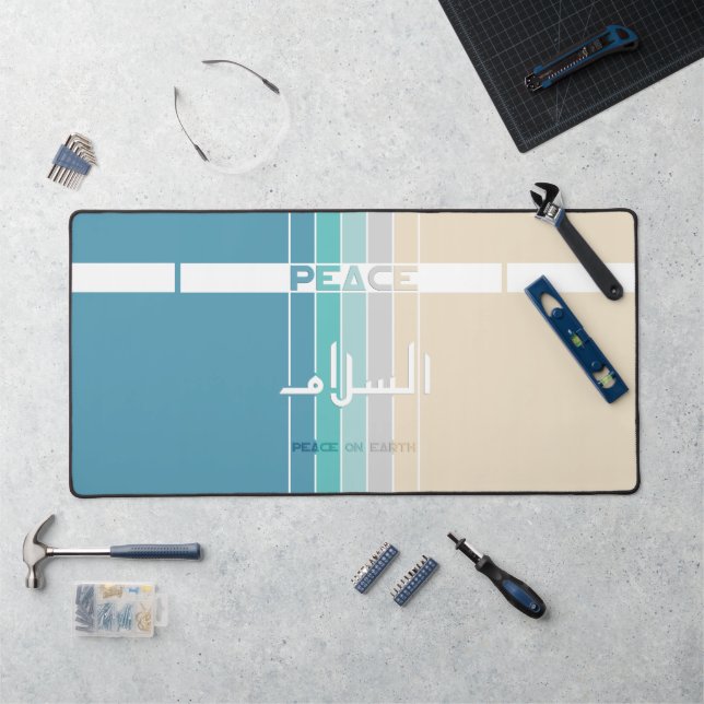 Peace On Earth Desk Mat (Workstation)