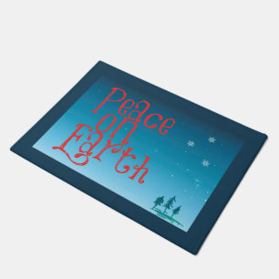 Peace on Earth Doormat