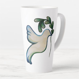Peace on Earth Dove of Hope                        Latte Mug