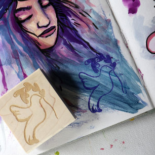 Peace on Earth Dove of Hope                        Rubber Stamp