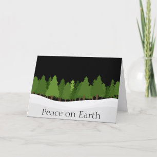Peace on Earth Evergreen Holiday