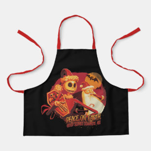 Peace On Earth Good Scares Towards All Apron