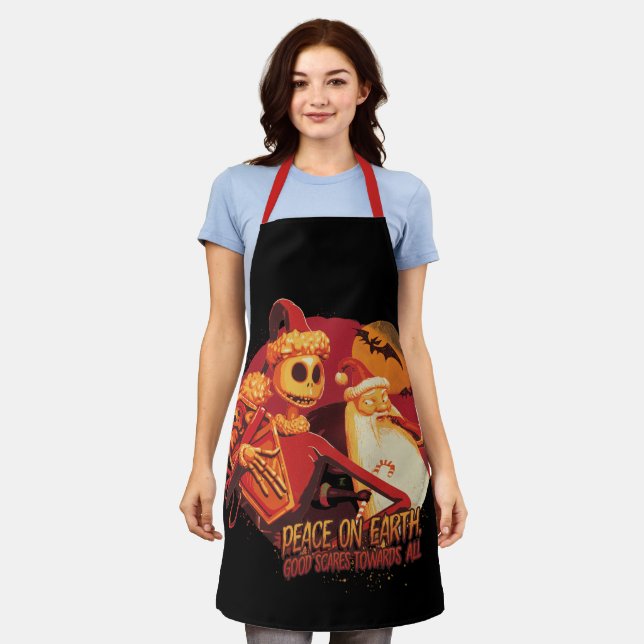 Peace On Earth Good Scares Towards All Apron (Worn)