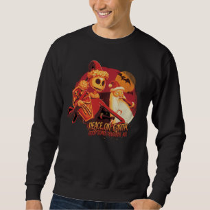 Peace On Earth Good Scares Towards All Sweatshirt