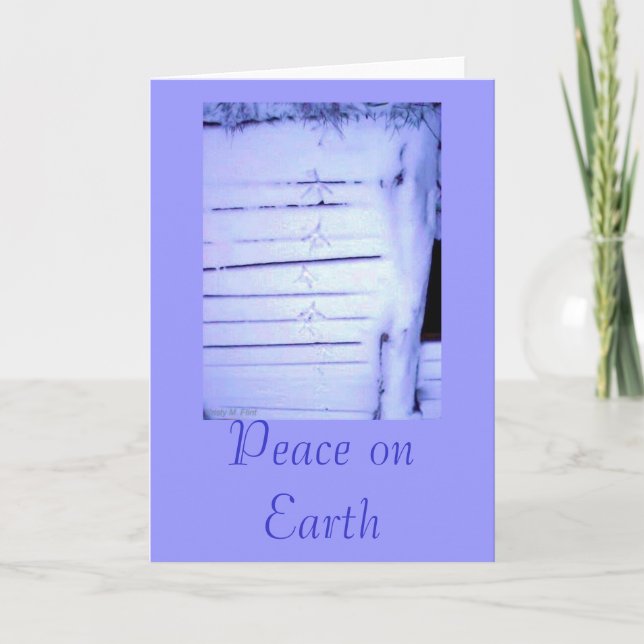 Peace on Earth greeting card (Front)