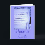 Peace on Earth greeting card<br><div class="desc">by KMF</div>