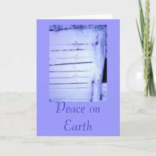 Peace on Earth greeting card