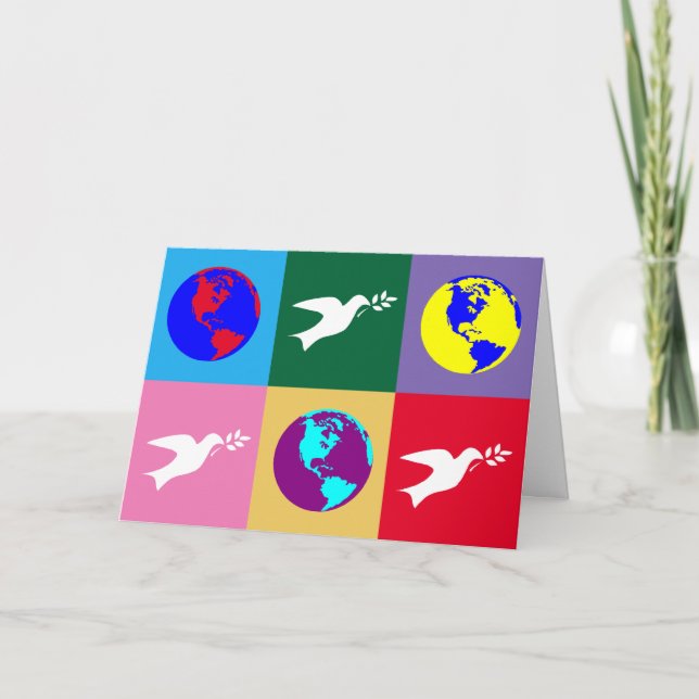Peace on Earth Holiday Card (Front)