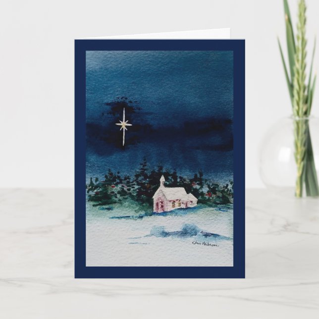Peace On Earth Holiday Card (Front)