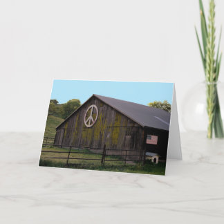 Peace On Earth Holiday Card