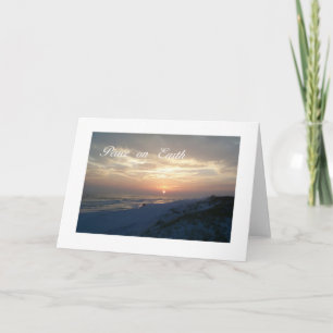 Peace on Earth Holiday Card