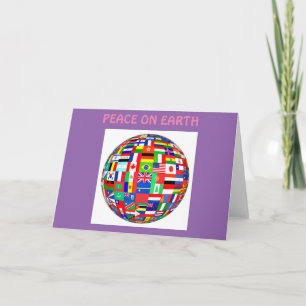 PEACE ON EARTH HOLIDAY CARD