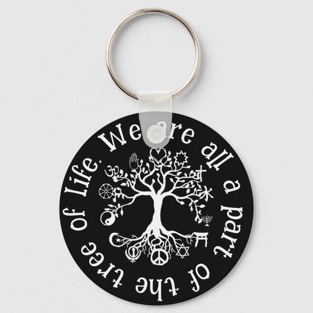 Peace on Earth Keychain (Front)