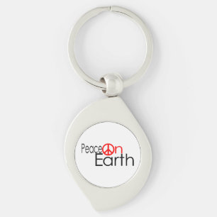 Peace on Earth Keychain
