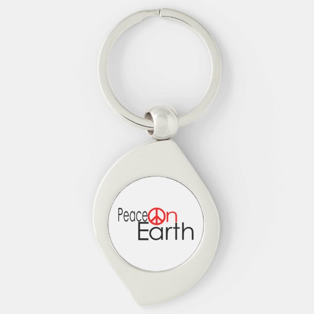 Peace on Earth Keychain (Front)