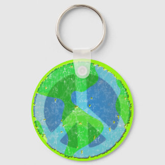 Peace on Earth keychain