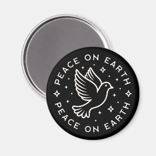 Peace on earth magnet