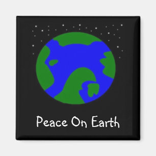 PEACE ON EARTH MAGNET