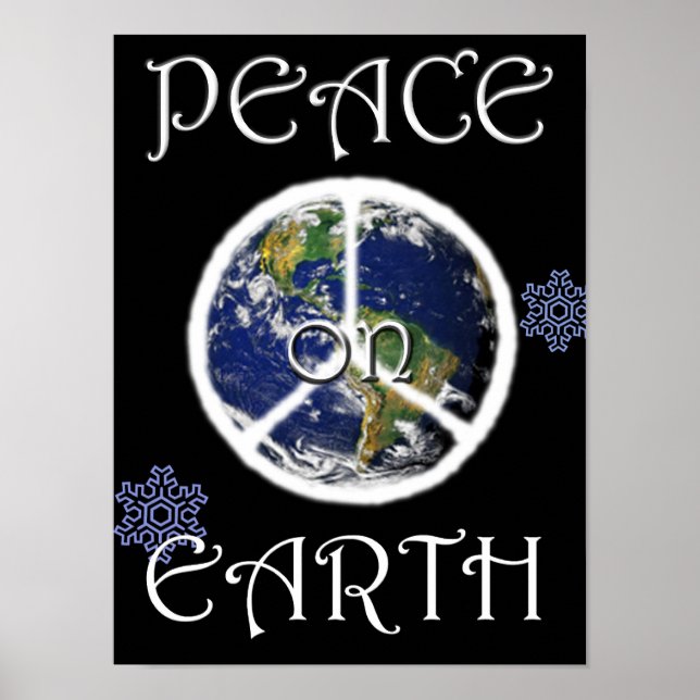Peace On Earth Peace Sign (Front)