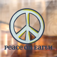 Peace on Earth Peace Sign Art                     