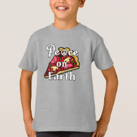 Peace on Earth, Pepperoni Pizza Junk Food Foodie