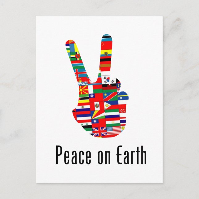 Peace On Earth Postcard (Front)
