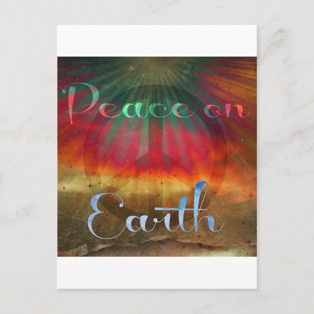Peace on Earth Postcard (Front)