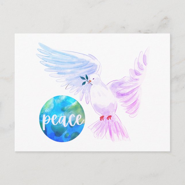 Peace on Earth  Postcard (Front)