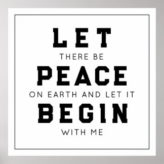 Peace On Earth Poster