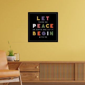 Peace On Earth Poster