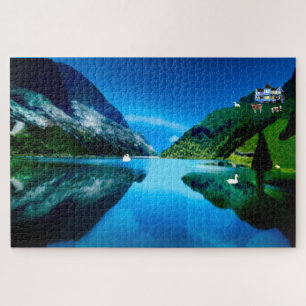 Peace on the Mountain Jigsaw Puzzle