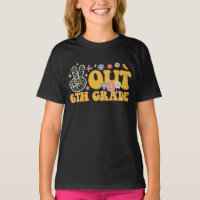 Peace Out 6th Grade Groovy Last Day Of School
