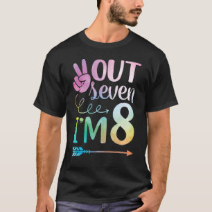 Peace Out 7 I'm 8 Years Old Born In 2014 Happy My T-Shirt