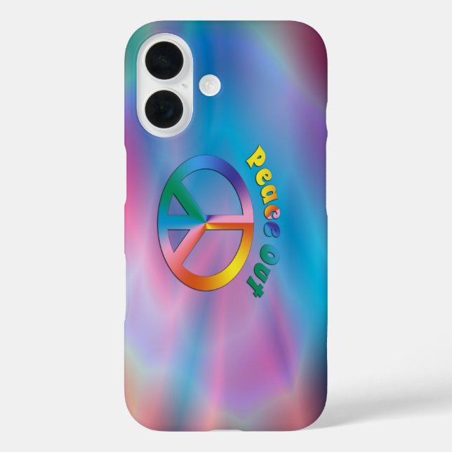 Peace Out! Case-Mate iPhone Case (Back)