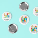 Peace Out Kindergarten | From Teacher to Student 3 Inch Round Button<br><div class="desc">Perfect for teachers that want to hand out a year end gift to students that also won't break the bank. As a teacher, it’s always fun to give your a little something special at the end of the year. Giving a gift to your students might seem like a small act,...</div>