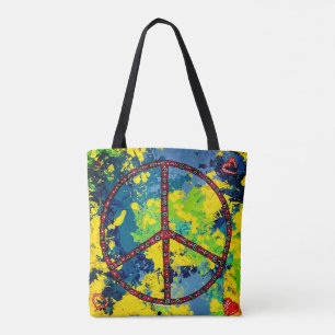 Peace Out Tote Bag