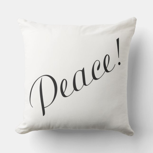 PEACE OUTDOOR PILLOW (Front)