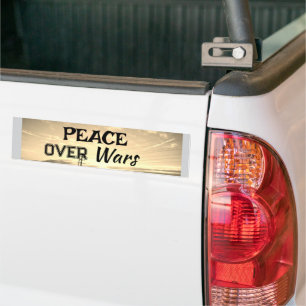 Peace over Wars Bumper Sticker