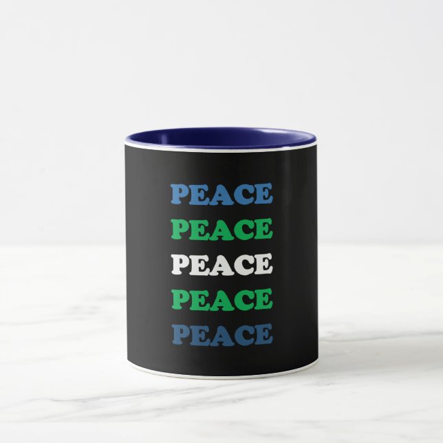 PEACE PEACE Mug (Center)