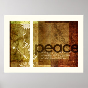 Peace   Philippians 4:7 Poster