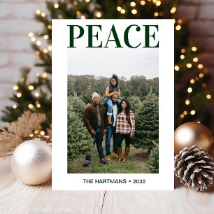 Peace Photo  Holiday Card